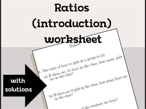 Introduction to Ratios 的图像结果
