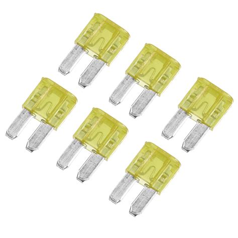 X AUTOHAUX 6pcs 20A 20Amp Car Mini Blade Fuses for Marine RV Camper ...