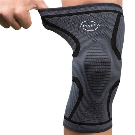 Buy TRESSCA Nylon Knee Support With Best Kneecap Compression Provides ...
