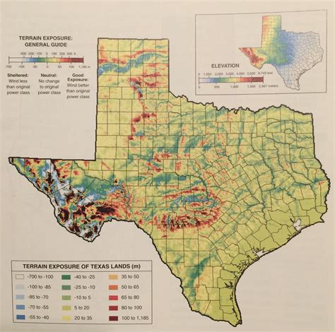 Texas Elevation Map | Gadgets 2018