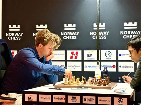 12th Norway Chess R8: Magnus Carlsen bests Praggnanandhaa in Armageddon ...