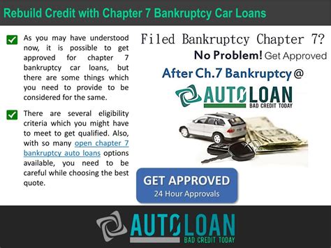 PPT - Car Loans After Chapter 7 Bankruptcy PowerPoint Presentation ...