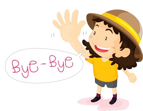 Goodbye Clipart Vector Graphics Goodbye Eps Clip Art Vector And | My ...