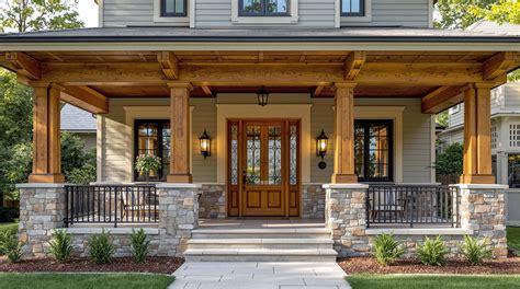 25 Stunning Front Porch Column Ideas to Transform Your Home's Curb ...