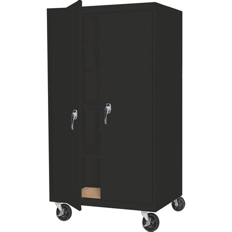 Steel Cabinets Mobile Storage Cabinet — 36in.W x 24in.D x 66in.H ...
