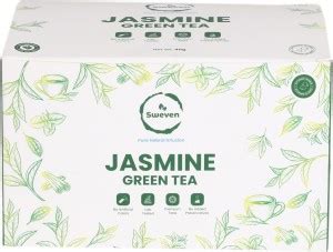 Sweven Jasmine Green Tea ,All Natural Flavour| Pure & Refreshing Herbal ...