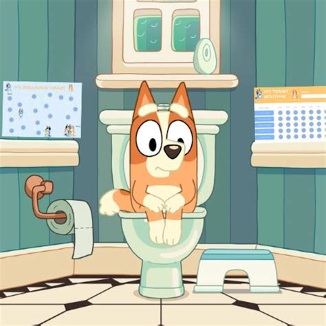 Bluey Potty Toilet Chart Printable Training Prize Sticker - Etsy Australia