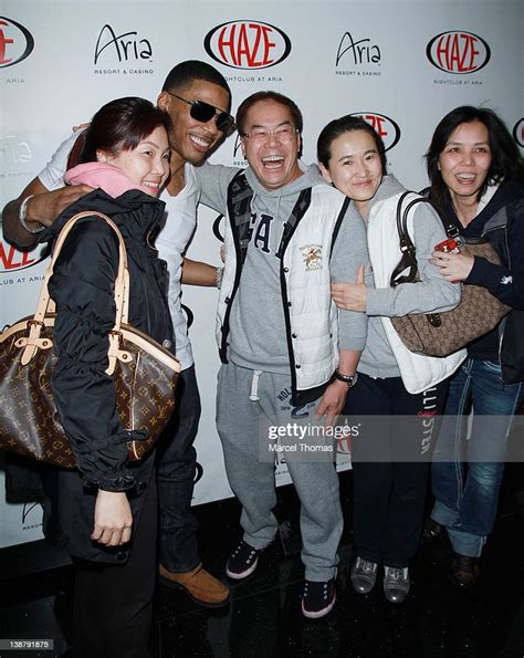 Cornell Iral Haynes jr AKA NELLY is seen arriving at Haze Nightclub ...
