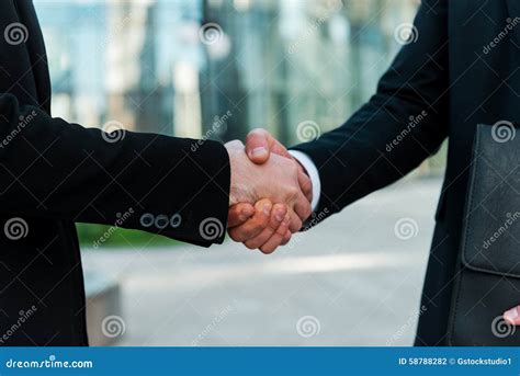 Sealing a deal. stock photo. Image of close, partnership - 58788282