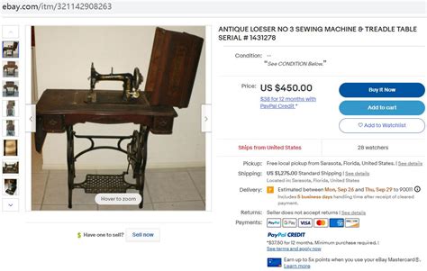 Image result for Old Sewing Machine Value