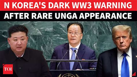 North Korea's Blunt WW3 Warning From U.S Soil; Direct Message To Trump ...