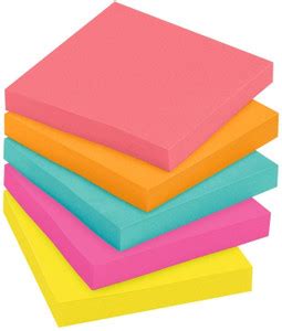 IKIS 3 inch Sticky Note 3 X 3-Inches, Pack (100 Sticky Notes) Removable ...