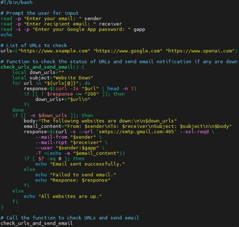 Image result for Shell Script to Send Email Automatically