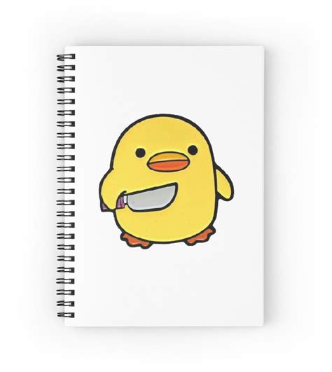 Duck with a knife angry cute duck duck cute drawing cute chicken with a ...