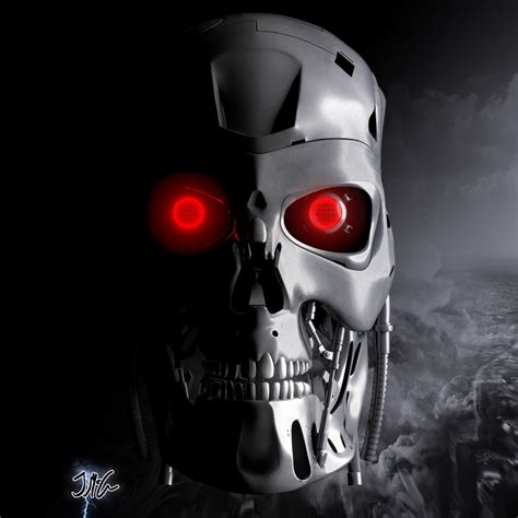 Image result for Terminator 1 Head Scene