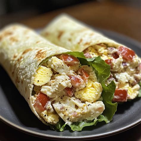 Blt Egg Salad Wraps – Full Recipe
