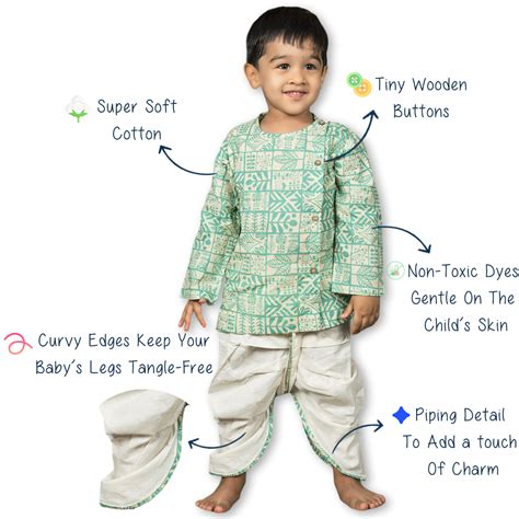 Buy Ethnic Wear for kids | Newborn traditional wear | Angrakha-Dhoti ...