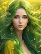 Image result for Yellow Bunny Yellow Hair