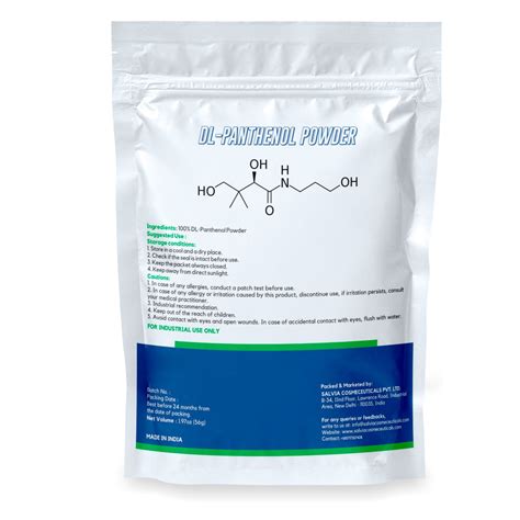 shoprythmindia Cosmetic Raw Material,United States DL- Panthenol Powder