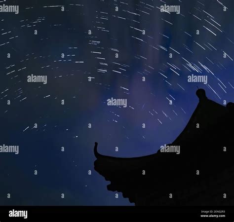 Landscape of the Perseid meteor shower over the Yangtiangang National Forest Park in Xinyu city ... - xinyu city weather