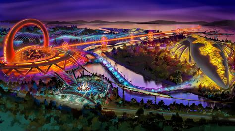 ArtStation - Design for a Theme Park Project