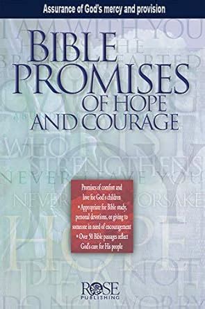 Buy Bible Promises of Hope and Courage 5pk (Bible Promises for Hope and ...