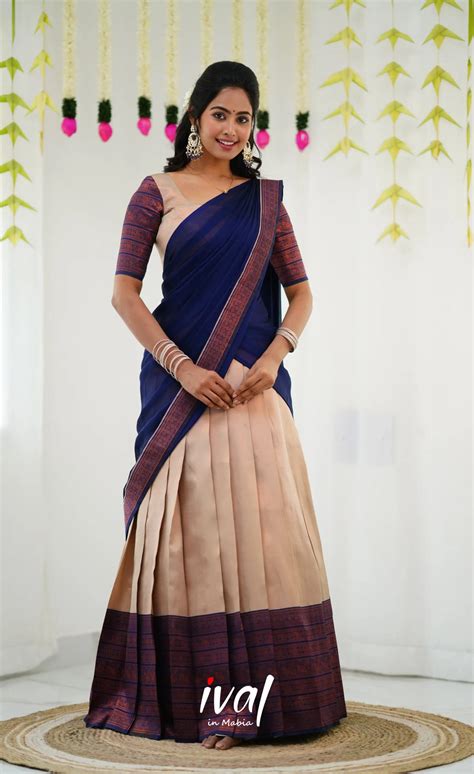 PADMAKSHI - Semi Silk Half Sarees – Ivalinmabia