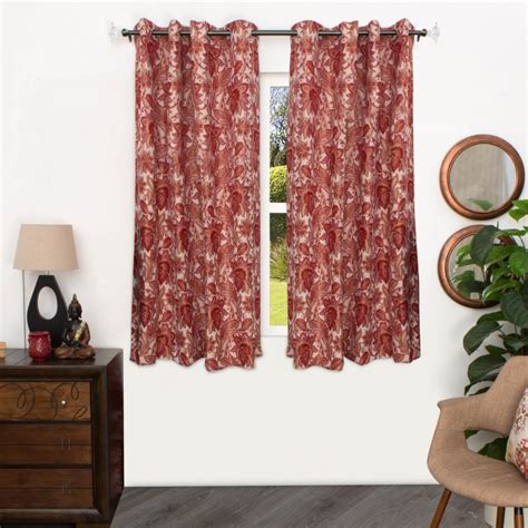 Buy Matrix Abode 1Pc Jacquard Window Curtain from Home Centre at just ...