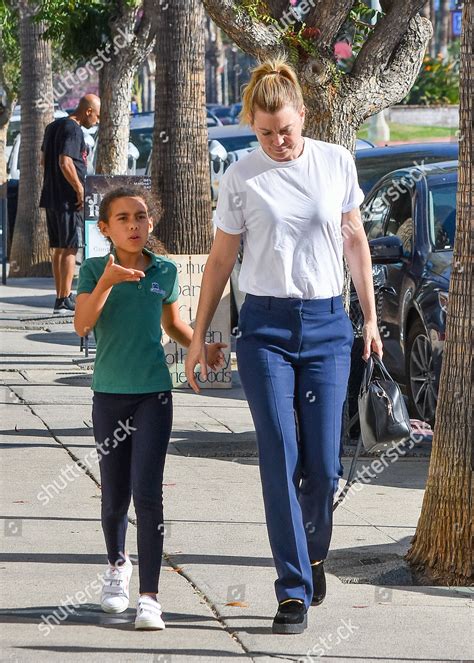 Ellen Pompeo Stella Luna Pompeo Ivery Editorial Stock Photo - Stock ...