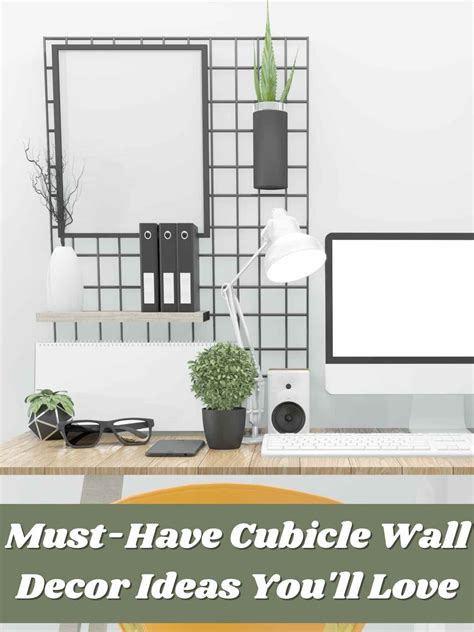 37 Must-Have Cubicle Wall Decor Ideas You’ll Love – Pink Pop Design