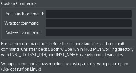 Image result for MC Settings Java