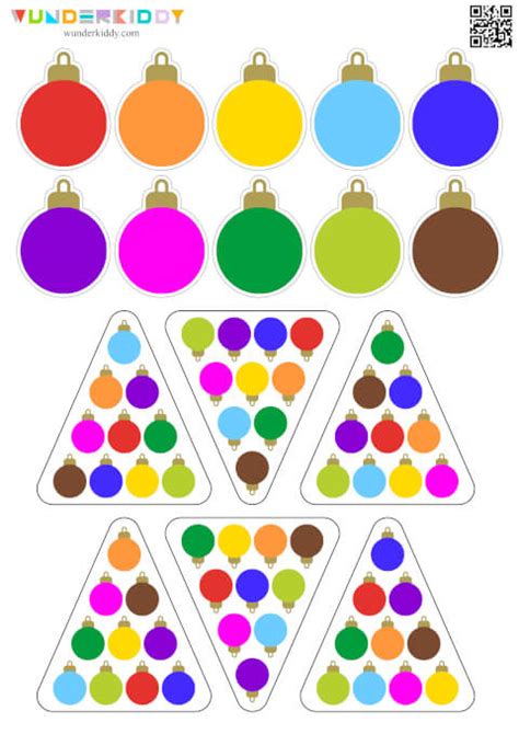 Image result for Christmas Tree Color Sorting