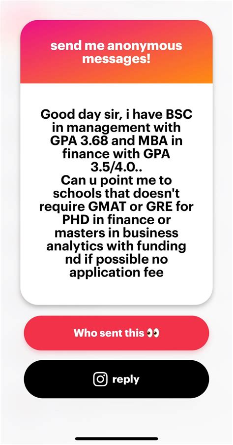 Fordham University NY No GRE / GMAT but application fee for PhD is $250 Lehigh University ...