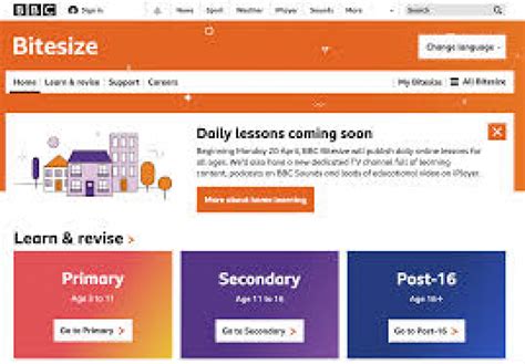Image result for Bitesize Learning Examples