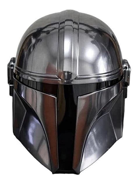 Star Wars The Black Series The Mandalorian Premium Steel Helmet Replic ...