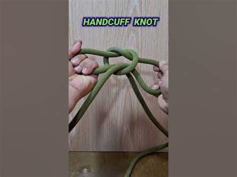 Handcuff Knot Tutorial 的图像结果