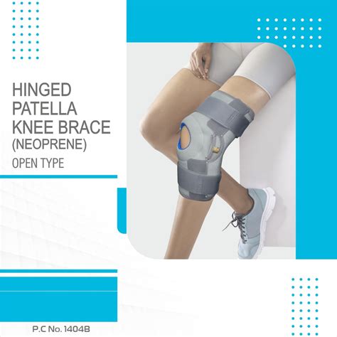 Buy Neoprene Hinged Patella Knee Brace Online – Vissco Next
