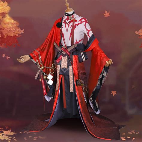 Game Onmyoji SSR Onikiri Cosplay Costume Huaguangchijin Skin Gorgeous ...