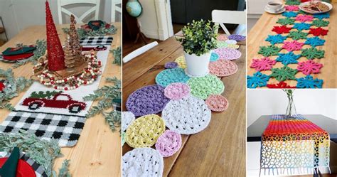 Image result for Crochet Cotton Table Runner Patterns