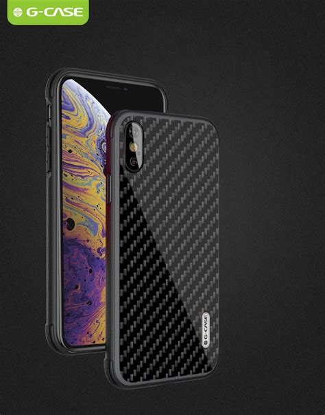 G-case ® Apple iPhone XS Max True Carbon Fiber Shield Series - iPhone ...