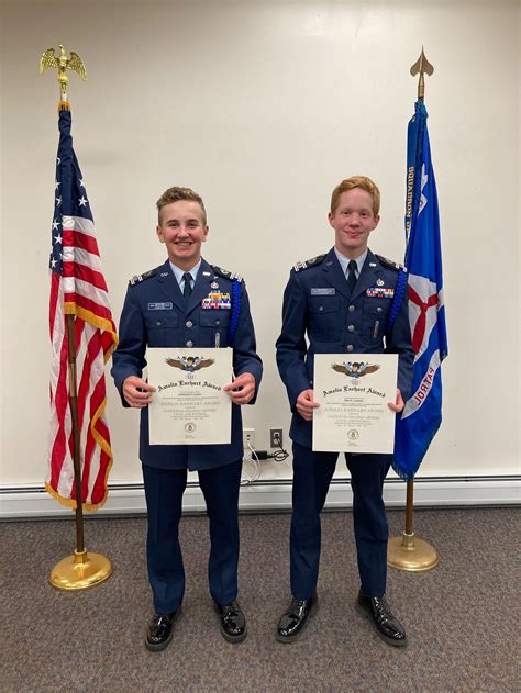 Civil Air Patrol Vermont Wing honors cadets with national award ...