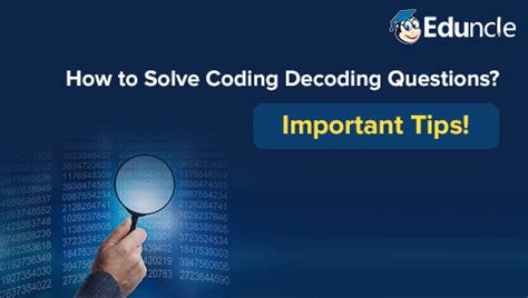 How to Solve Coding and Decoding 的图像结果