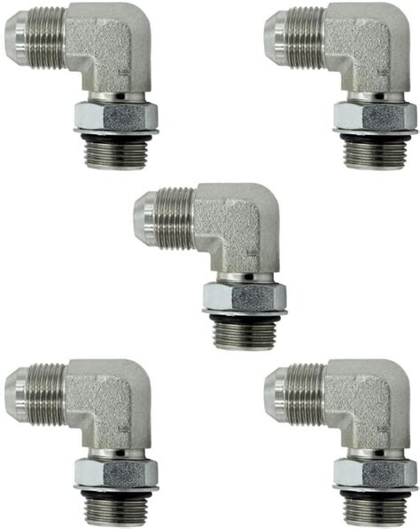 Discount Hydraulic Hose.com Hydraulic Adapter Fitting 5-Pack: 34 JIC ...