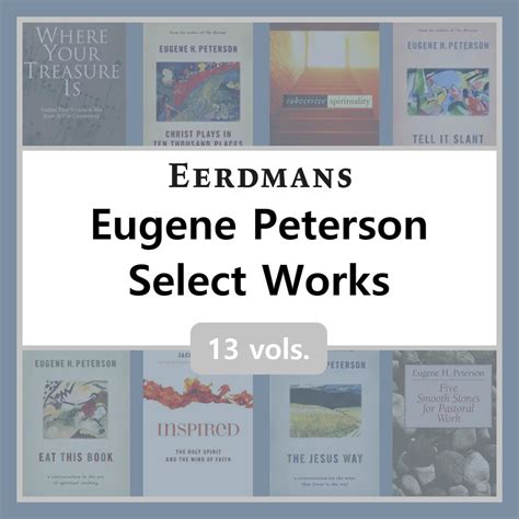 Eugene Peterson Select Works (13 vols.) - Verbum