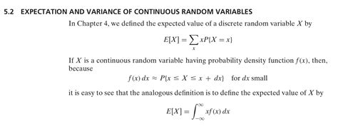 Image result for Continuous Random Variable Formula