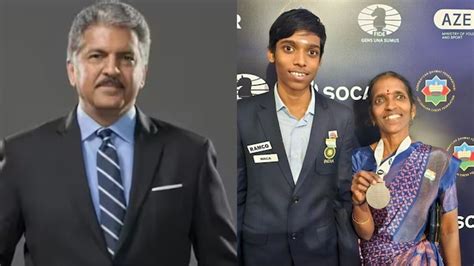 Anand Mahindra to gift an electric car to Praggnanandhaa’s parents. See ...