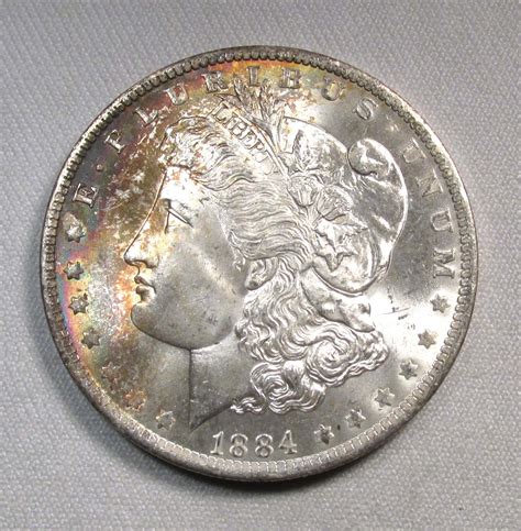 1884-O Silver Morgan Dollar CH UNC+ Coin AS437 - Decatur Coin and Jewelry