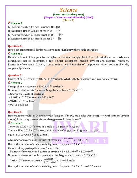 Image result for Class 10 Science Chapter Number 3