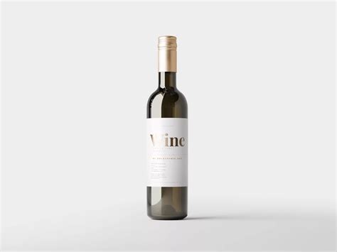 Wine Bottle Mockup PSD Set (11 Scenes)