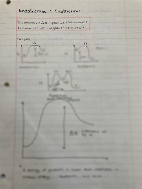 SOLUTION: Endothermic and exothermic graphs - Studypool